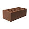  Кирпич керамический Темный шоколад 1,4НФ 250х120х88мм М150-200 /Копылово 