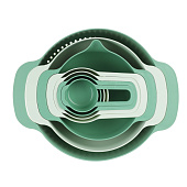  Набор кухонный 7 в 1 дуршлаг,мерные миски,ложки мерные  861-485 