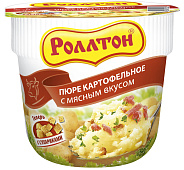 Пюре картофельное Роллтон Мясо 40г Пюре картофельное Роллтон Мясо 40г
