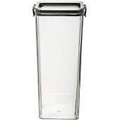 Контейнер с крышкой "два замка", Д90 Ш90 В245, 1800 мл, прозрачный Muj-13 Контейнер с крышкой "два замка", Д90 Ш90 В245, 1800 мл, прозрачный Muj-13