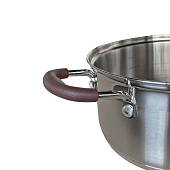 Кастрюля c крышкой 18х8,5 см. 2,1 л. нерж. сталь Тофу / Toffee Es TOFL18BE101