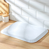 Поднос пластиковый, 47х36,5х2,3 см, прямоугольный, цвет мрамор 9171052 Поднос пластиковый, 47х36,5х2,3 см, прямоугольный, цвет мрамор 9171052