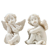 Сувенир полистоун "Ангелок отдыхающий" 3,8х2,6х3 см, МИКС 1065536 Сувенир полистоун "Ангелок отдыхающий" 3,8х2,6х3 см, МИКС 1065536