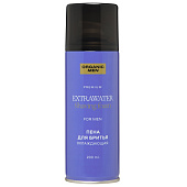 Пена для бритья Organic Men ОХЛАЖДАЮЩАЯ EXTRAWATER, 200 мл Пена для бритья Organic Men ОХЛАЖДАЮЩАЯ EXTRAWATER, 200 мл