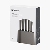 Набор 5 кухонных ножей в блоке, NADOBA, MAURY 724722