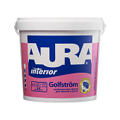  Краска особопрочная для ванной и кухни AURA  Golfstrom 2,7л 