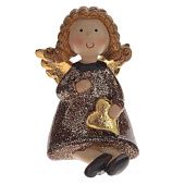 Фигурка декоративная "Ангел", L5 W6,5 H7,5 см, 2в., 806545 Фигурка декоративная "Ангел", L5 W6,5 H7,5 см, 2в., 806545