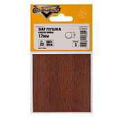  Заглушки самоклейки 12мм орех темный (20 шт) "Elem 