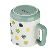  Кружка Грин лайф 370мл, фарфор,микс MILLIMI 806-200 