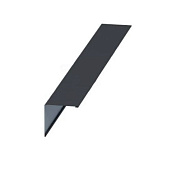 Планка угла наружного 0,4х75х75 L=2м (RAL 7024) графитовый-серый