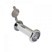  Глазок дверной ГД-3 БШт 50-75мм, d=14мм хром Аллюр 