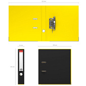  Папка-регистратор А4 ErichKrause Accent, разборная, 50 мм, желтая, 51069 