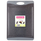 Доска разделочная 43х29,7х0,9cm пластиковая (серый мрамор) 10072 Доска разделочная 43х29,7х0,9cm пластиковая (серый мрамор) 10072