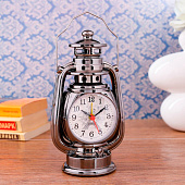  Часы - будильник настольные «Керосинка», дискретный ход, циферблат d-6 см, 9?21 см, АА 4470094 