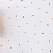 Обои 1.06х10м Romarta арт.106-102-43 Звезды на белом /Moda Interio   Обои 1.06х10м Romarta арт.106-102-43 Звезды на белом /Moda Interio