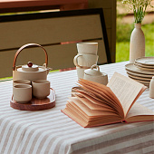  Скатерть (лен) 110х140 SL HOME Strict line 10494025 