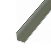  Алюминиевый уголок Черный муар 15х15х1мм 1м 