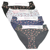  Трусы женские 95% хлопок 5% эластан, (2XL), 6802-65 