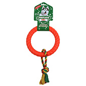 Игрушка для соб СП Суперкольцо 180мм на веревке 1узел Игрушка для соб СП Суперкольцо 180мм на веревке 1узел