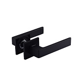 Ручка дверная Нора-М квадрат 132К SLIM, черный Ручка дверная Нора-М квадрат 132К SLIM, черный