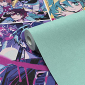 Обои 1.06х10м Anime арт.88291-05 зеленый фон /Ateliero Обои 1.06х10м Anime арт.88291-05 зеленый фон /Ateliero