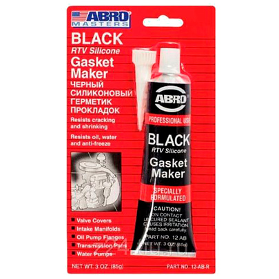  Герметик прокладка ABRO черный 85 гр 