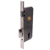 Замок врезной без ручек 9045 В CP без ЦМ хром Аллюр Замок врезной без ручек 9045 В CP без ЦМ хром Аллюр