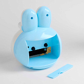 Будильник настольный Зайчик детские 7х8.5 см 12.5х10 см 2xAA 7855101 Будильник настольный Зайчик детские 7х8.5 см 12.5х10 см 2xAA 7855101