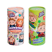 Салфетки бумажные Русские Супергерои 2 слоя, 50л, 13x18см 912-029