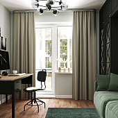  Портьера Блэкаут 200х260 Серый /Легранд 