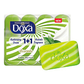 Мыло туалетное DOXA Care series Авокадо 1+1 экопак 4шт х 80гр Мыло туалетное DOXA Care series Авокадо 1+1 экопак 4шт х 80гр