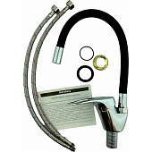 Смеситель для кухни с гибким черным изливом R3193F-2 Rainsberg Смеситель для кухни с гибким черным изливом R3193F-2 Rainsberg