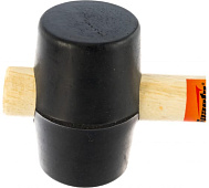 Киянка резиновая 225г, черная резина, деревянная рукоятка, Sparta Киянка резиновая 225г, черная резина, деревянная рукоятка, Sparta