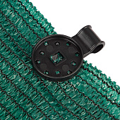 Сетка затеняющая Park с клипсами 2х5м 999318 Сетка затеняющая Park с клипсами 2х5м 999318