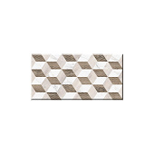  Декор 25х50 Вернон Микс Коричневый /БерезаКерамика 