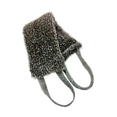 Мочалка для тела Terry, 43х11 см, графит, 745-179 Мочалка для тела Terry, 43х11 см, графит, 745-179