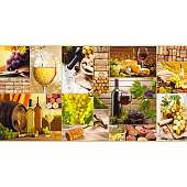 Панель ПВХ 0.48х0.96м Граненый квадрат Винсенто Панель ПВХ 0.48х0.96м Граненый квадрат Винсенто