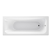  Ванна акриловая Strict 160х70х57см глубина 44см без экрана и ножек МетаКам 
