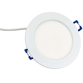 Светильник точечный встраиваемый LED DLRL 10Вт 6500К круг белый (d94х40/монтажн d75) /LEEK Светильник точечный встраиваемый LED DLRL 10Вт 6500К круг белый (d94х40/монтажн d75) /LEEK