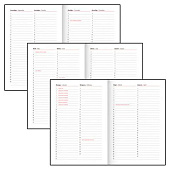  Ежедневник недатированный А5 BRAUBERG Stitch, 160л, под кожу, магнит,серый, 116591 