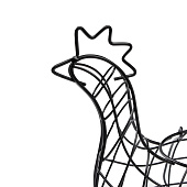  Корзина для яиц Доляна «Эстетика», чёрный 7167301 