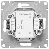 Выключатель встраиваемый 2 клавиши, цвет белый, с подсветкой, EKF Эпика Выключатель встраиваемый 2 клавиши, цвет белый, с подсветкой, EKF Эпика