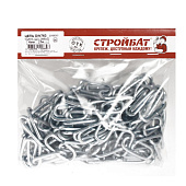 Цепь оцинк. DIN 763 длинное звено 4мм 5м/уп. Цепь оцинк. DIN 763 длинное звено 4мм 5м/уп.