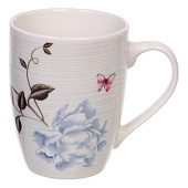 Кружка 350мл "Цветочная фантазия", керамика, микс рисунков 323-0544 Кружка 350мл "Цветочная фантазия", керамика, микс рисунков 323-0544
