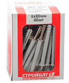 Дюбель-гвоздь 8х 80 пот (60 шт) Дюбель-гвоздь 8х 80 пот (60 шт)