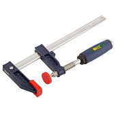 Струбцина тип "F" усиленная, мягкая ручка 50 х 200 мм Струбцина тип "F" усиленная, мягкая ручка 50 х 200 мм