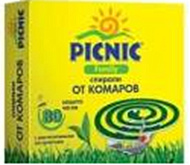  Спирали от комаров Пикник Family 