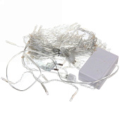 Гирлянда для улицы БАХРОМА ш3мх в40/60см 100 ламп LED, прозр. пров, 8 реж, IP-54, Синий (возможность соединения) Гирлянда для улицы БАХРОМА ш3мх в40/60см 100 ламп LED, прозр. пров, 8 реж, IP-54, Синий (возможность соединения)