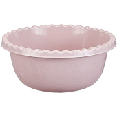 Миска 8,0л большая круглая Чайная роза М1314 Миска 8,0л большая круглая Чайная роза М1314