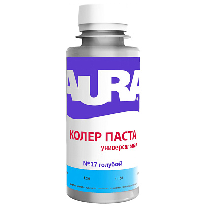 Паста универсальная Aura голубой №17 0,1л Паста универсальная Aura голубой №17 0,1л
